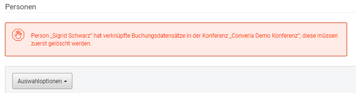 bb. 2: Person wurde zur Löschung vorgemerkt, kann jedoch nicht final gelöscht werden